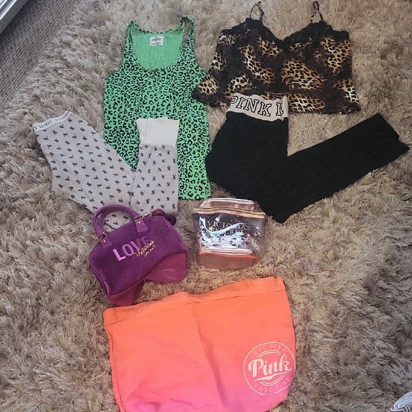 Victoria's Secret Accessories - Victoria's Secret PINK Clothing and Accessories Set